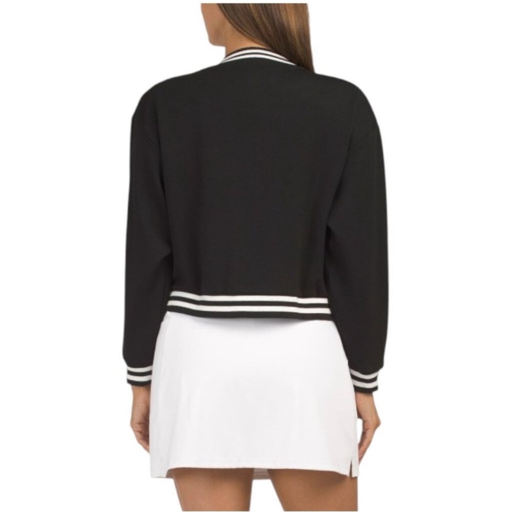 Move Theology Aura Tracker  Varsity Button Cardigan Size Small NWT - Picture 3 of 10